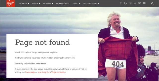 图29：知名网站的 404 页面长啥样？
