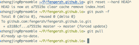 图5：Git的4个阶段的撤销更改