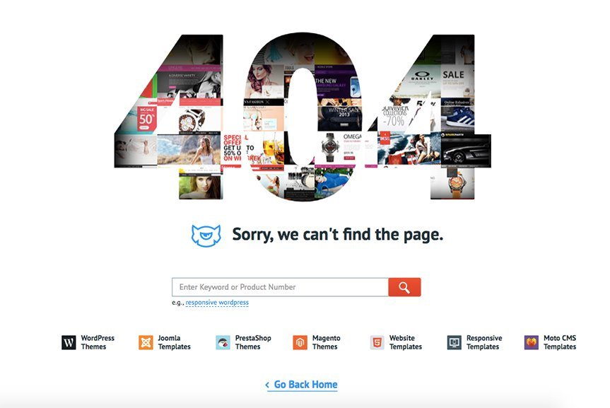 图15：21个国外网站404页面设计欣赏