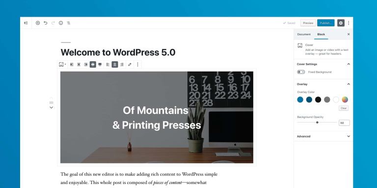 图0：WordPress 5.0“Bebo”正式发布，新编辑器来了！