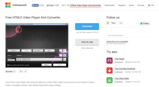 Free HTML5 Video Player