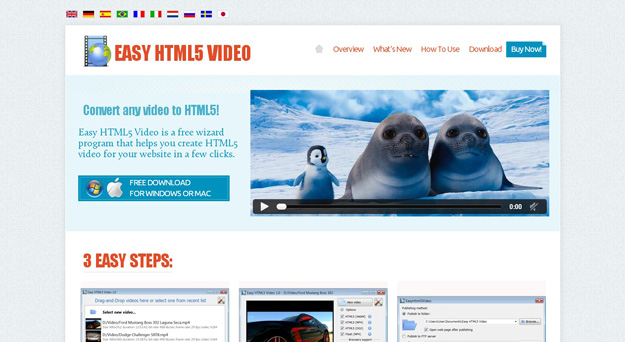 easy html5 video