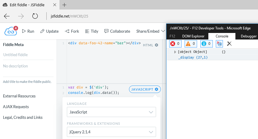 data attribute in jQuery 2.1.4