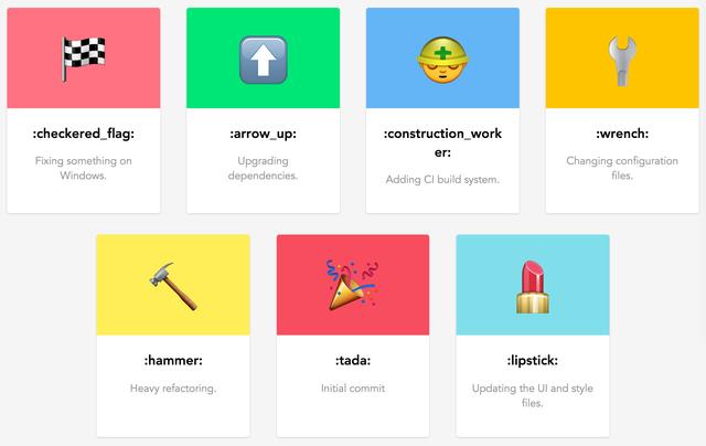 github上提交代码的 emoji 表情指南——原来表情文字不能乱用4