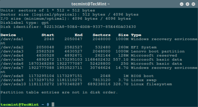 在Linux上检测硬盘上的坏道和坏块0