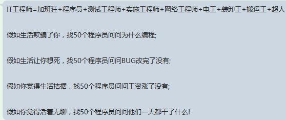 假如生活欺骗了你，找50个程序员问问为什么编程0