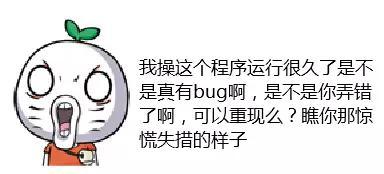 当程序员发现bug时，他在想……2