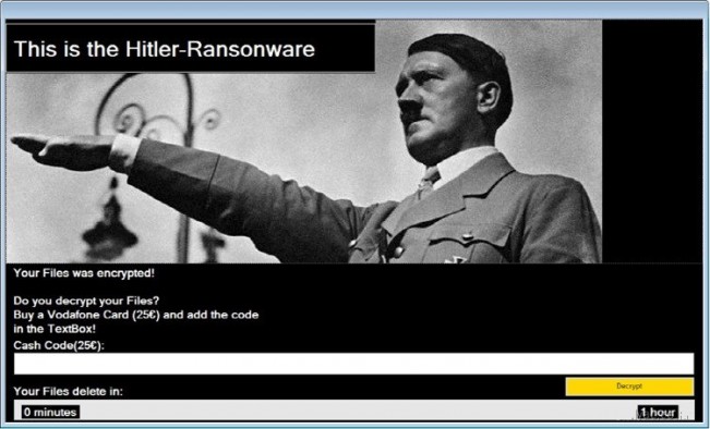 希特勒Hitler勒索软件技术解析与对策0