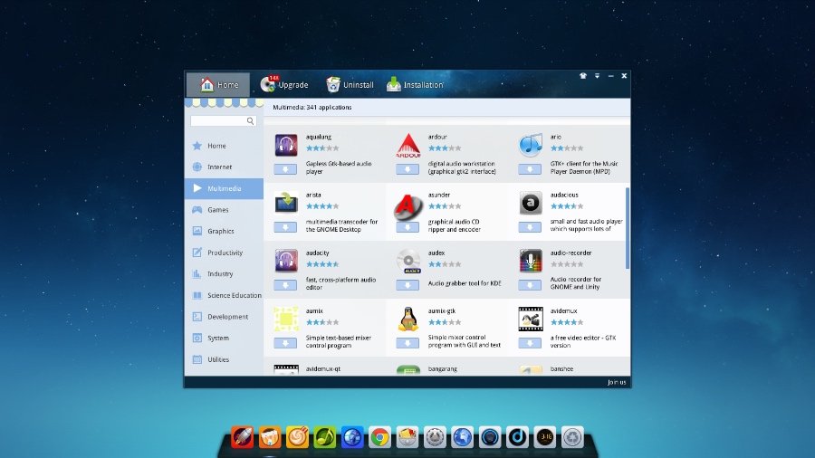 图5：Linux Deepin ：一个拥有独特风格的发行版