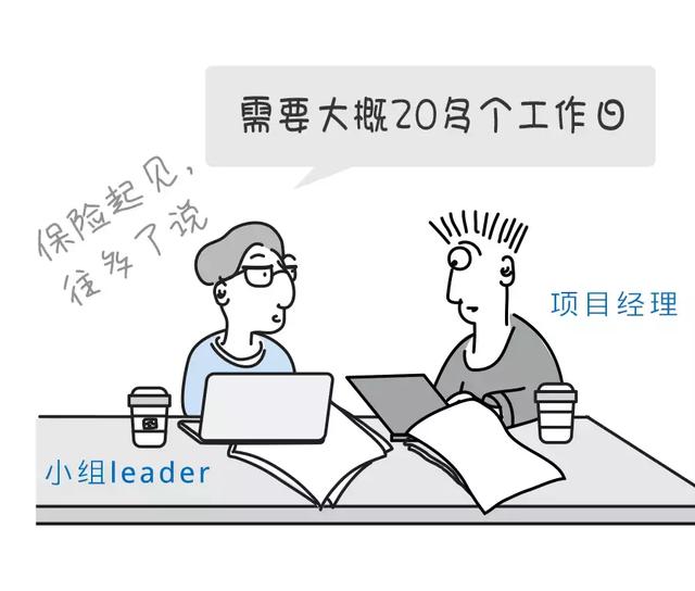 图1：漫画：程序猿最头痛的问题：这个多久能开发完成？