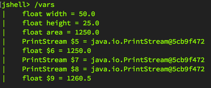 图21：Java 9 尝鲜之交互式编程环境
