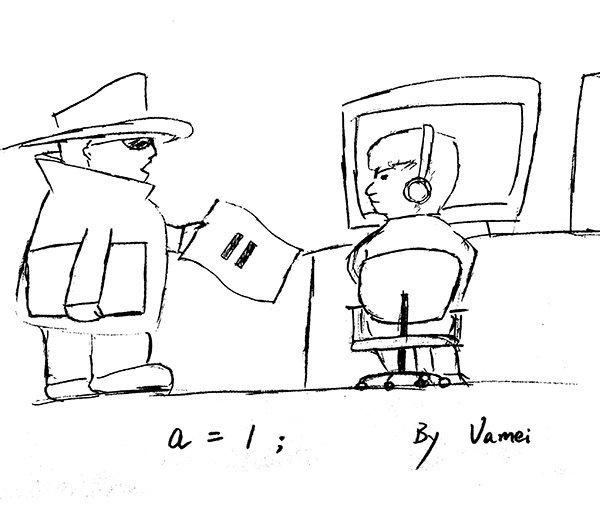 图0：程序员搞笑漫画：码农的世界你们不懂