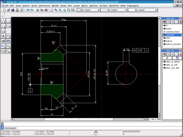 图2：九款可以替代 AutoCAD 的工程制图开源软件