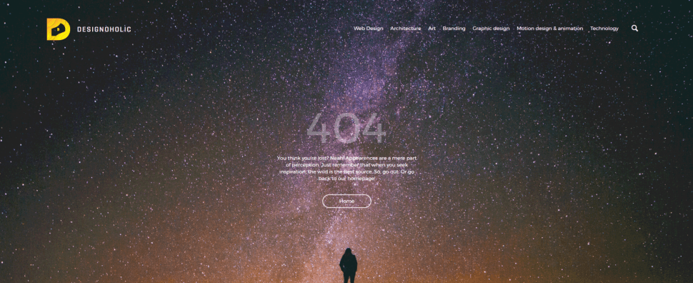 图20：21个国外网站404页面设计欣赏