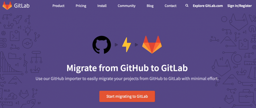 图0：微软+ GitHub VS 谷歌+ GitLab：谁更有前途？