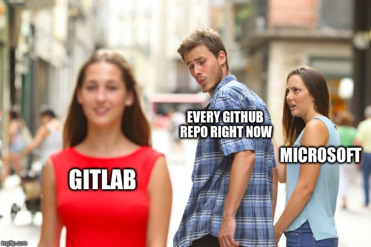 图2：微软+ GitHub VS 谷歌+ GitLab：谁更有前途？