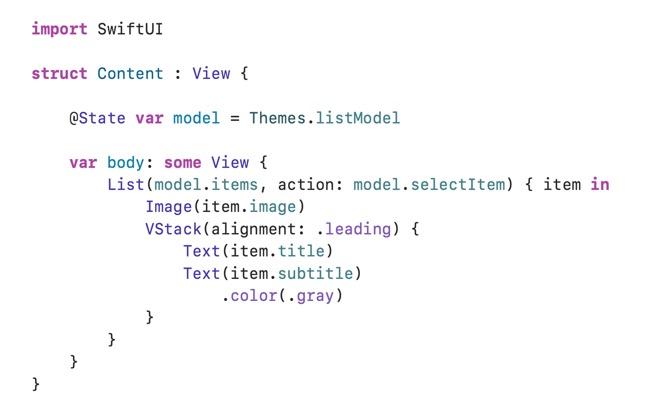 图5：WWDC19 苹果宣布全新 UI 框架 SwiftUI