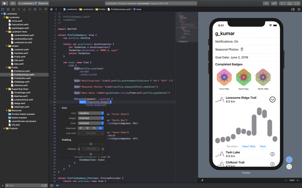 图6：WWDC19 苹果宣布全新 UI 框架 SwiftUI