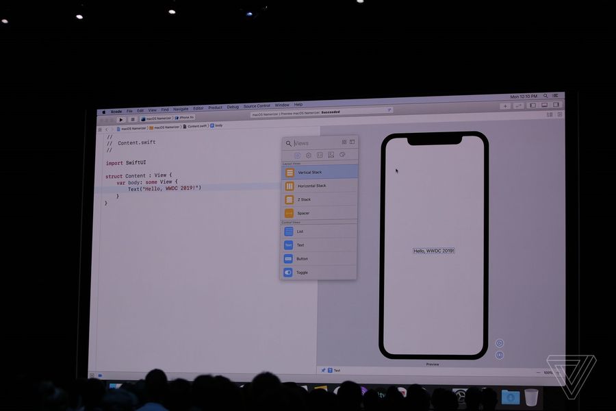 图4：WWDC19 苹果宣布全新 UI 框架 SwiftUI