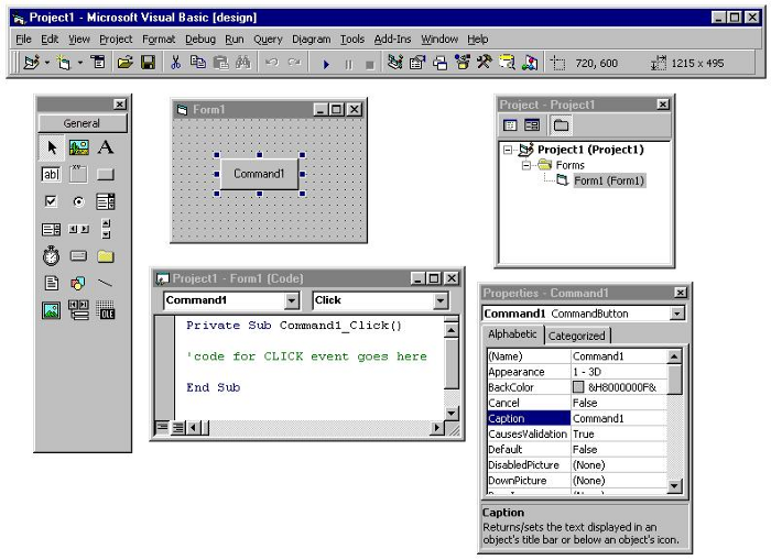 图3：Visual Basic 兴衰记