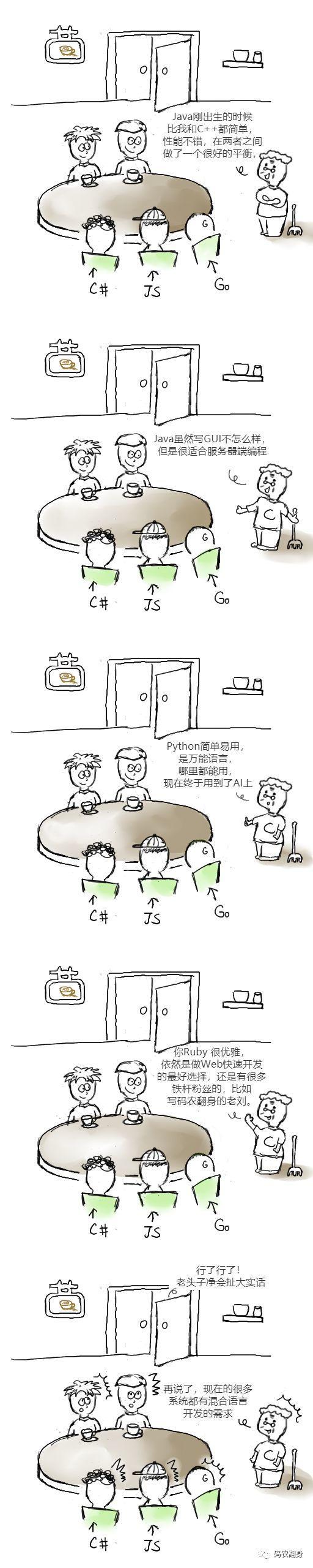 图8：漫画：我才是世界上最好的编程语言