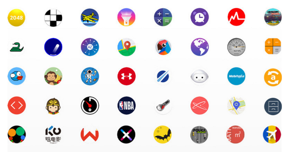 图10：鸿蒙、Android、Tizen、KaiOS和苹果