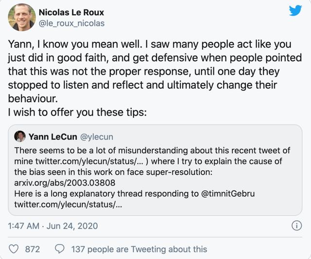 图11：“你们都很懂，从此我不说话了”，深度学习先驱Yann LeCun被骂关Twitter