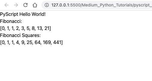 图8: PyScriptPyScript:让 Python 脚本在 Web 中跑起来