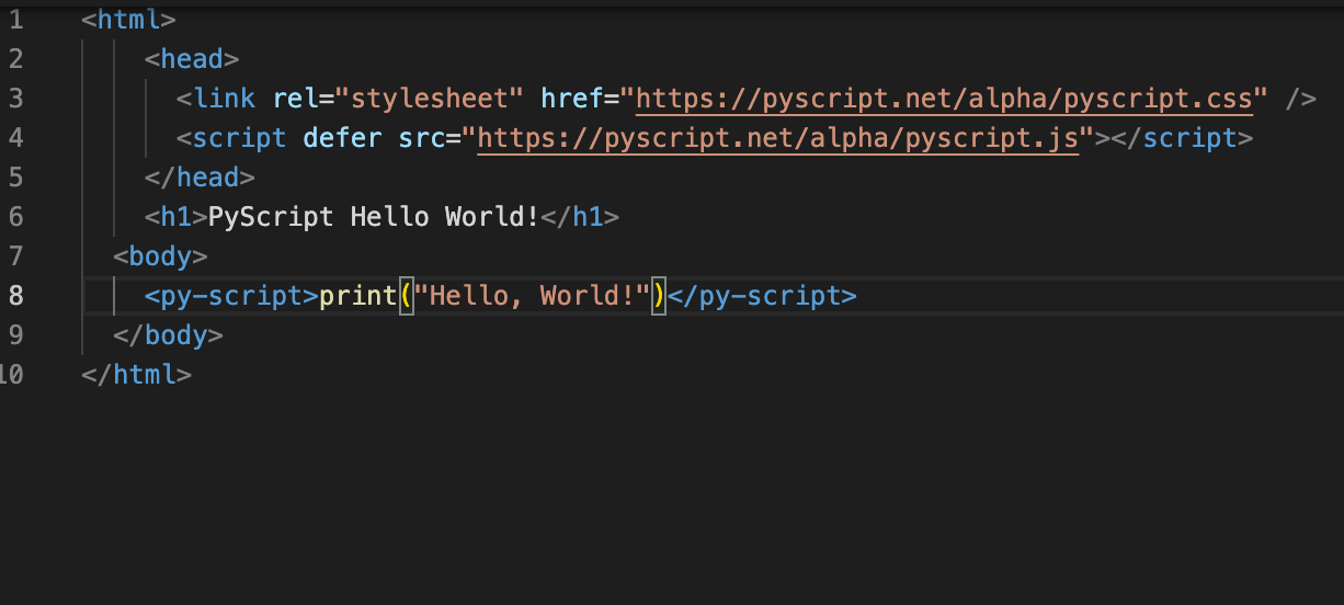 图6: PyScriptPyScript:让 Python 脚本在 Web 中跑起来