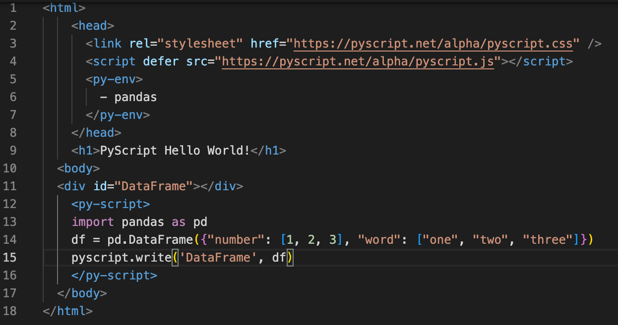 图10: PyScriptPyScript:让 Python 脚本在 Web 中跑起来