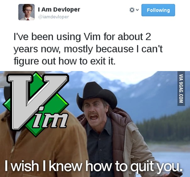 图6: vim 文本编辑器为什么我不是 Vim 的狂热粉丝?