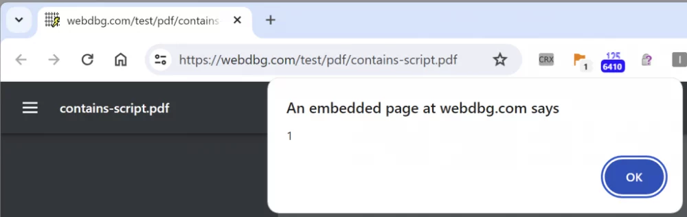 不存在的浏览器安全漏洞：PDF 中的 JavaScript