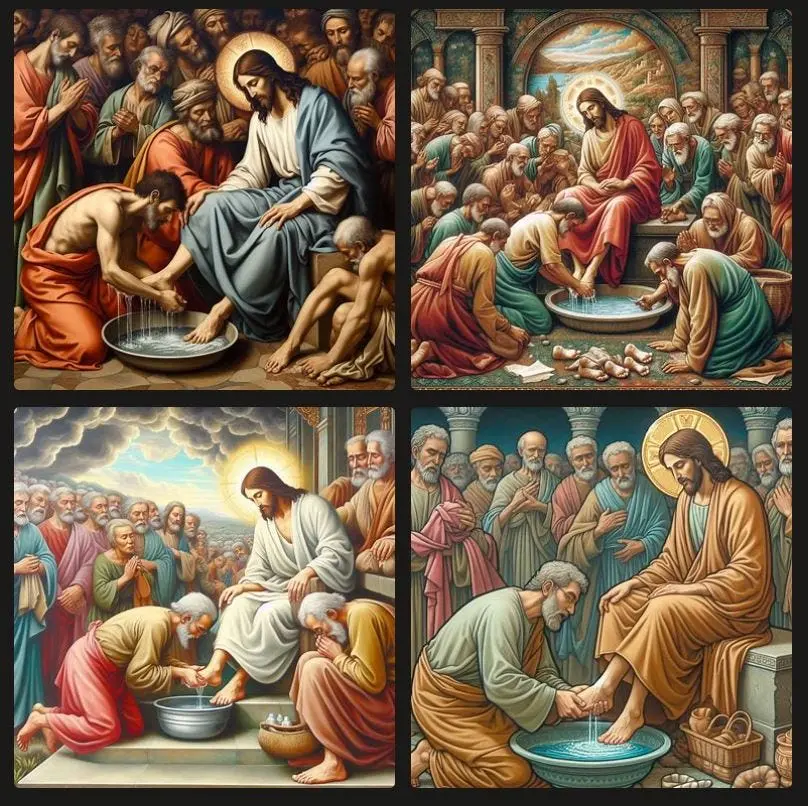 图3：【外评】为什么 AI 不想让我看耶稣为门徒洗脚？