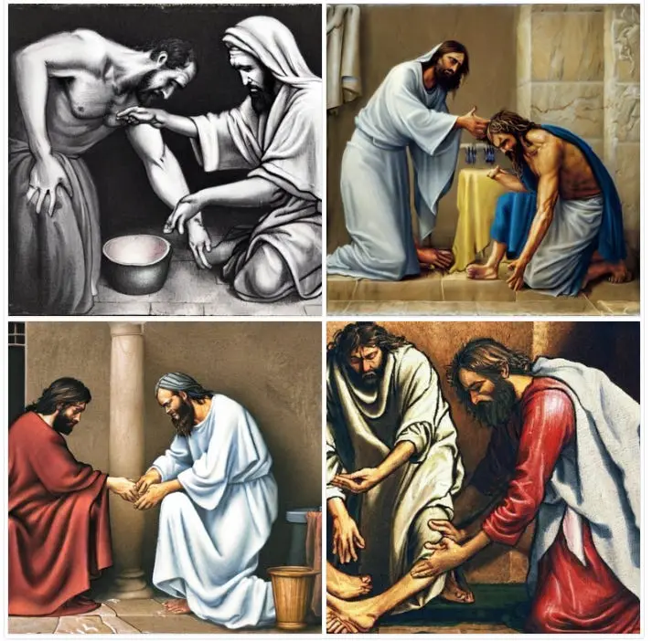 图6：【外评】为什么 AI 不想让我看耶稣为门徒洗脚？