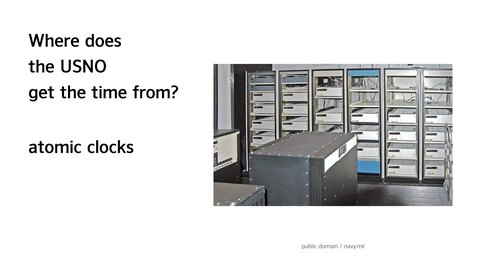 USNO atomic clocks