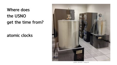 more USNO atomic clocks