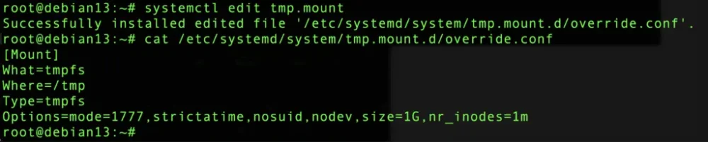 图2：深入了解 Debian 13 的 /tmp 新功能，以及如果你不喜欢它该怎么做