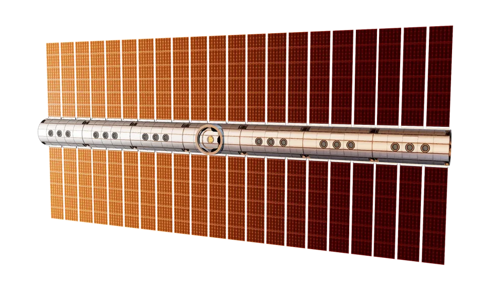 图7：可充气空间站